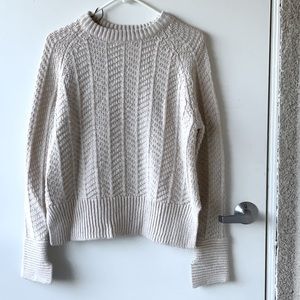 Cream sweater